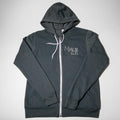 Slate Blue Zip Up Hoodie