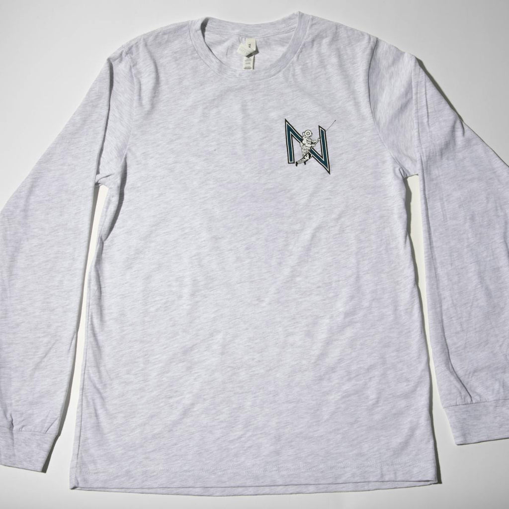 Light Gray Long Sleeve Shirt
