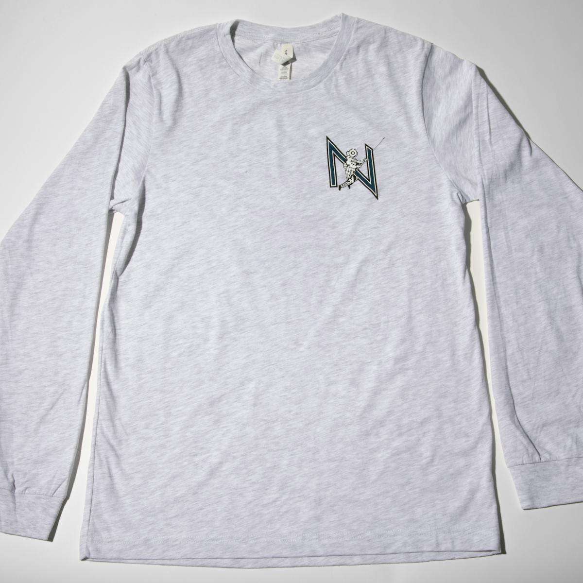 Light Gray Long Sleeve Shirt
