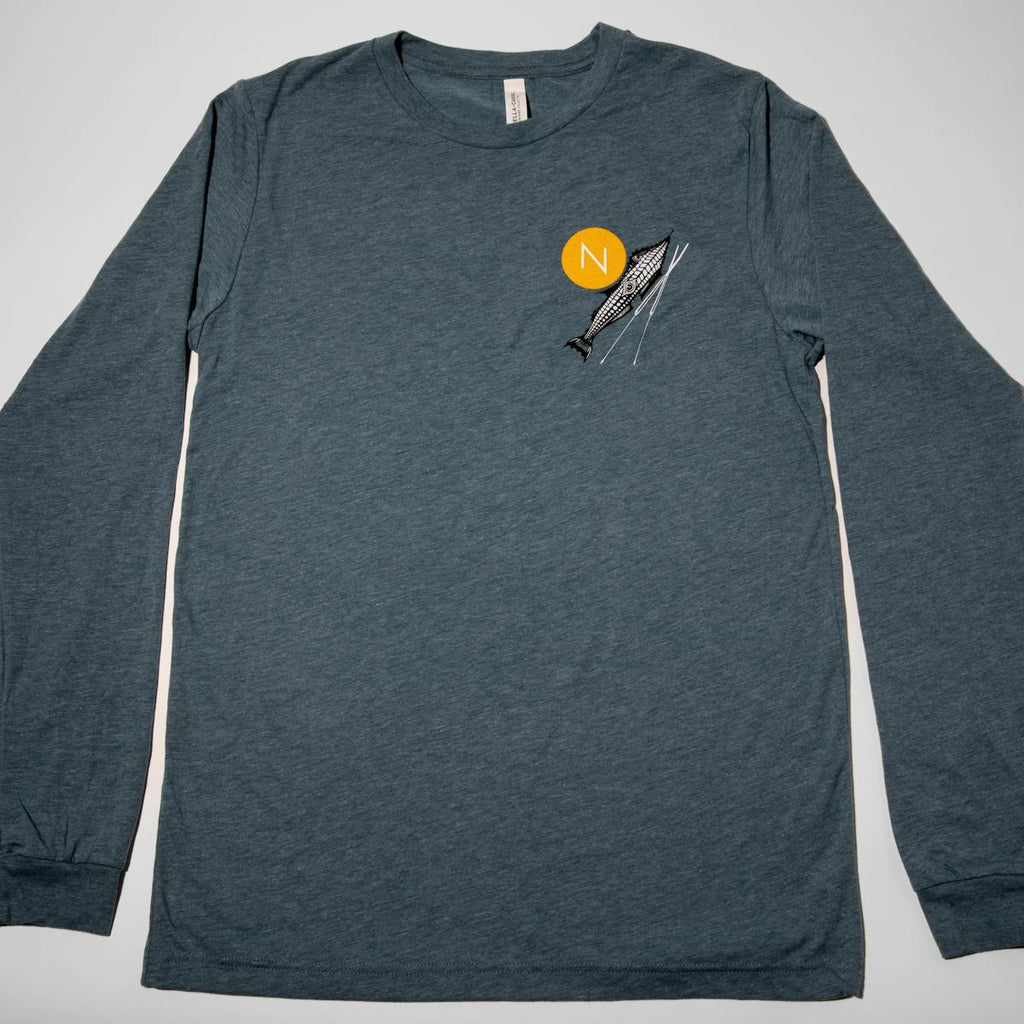 Blue Long Sleeve Shirt