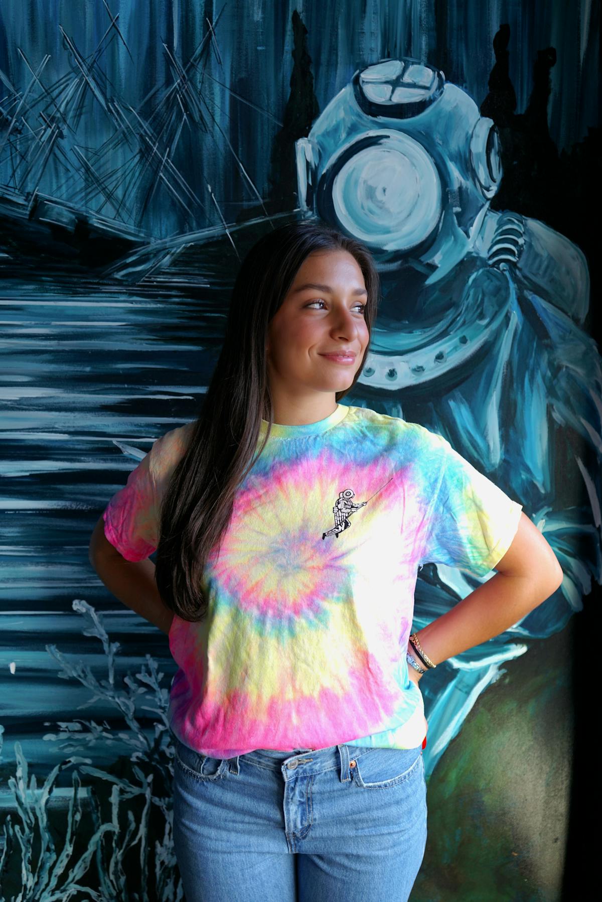 Tye Dye Crewneck T-Shirt