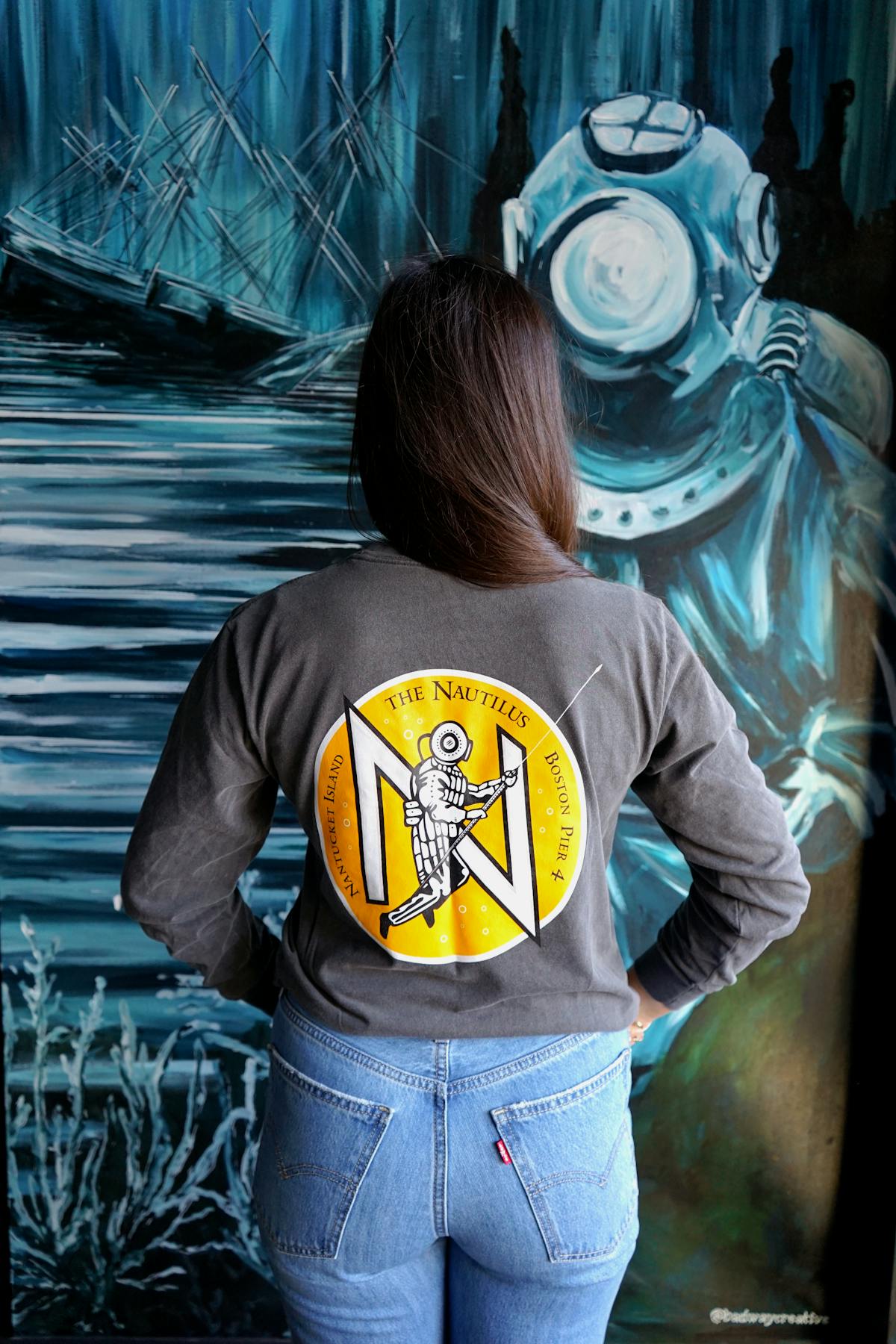 Blue Long Sleeve Shirt